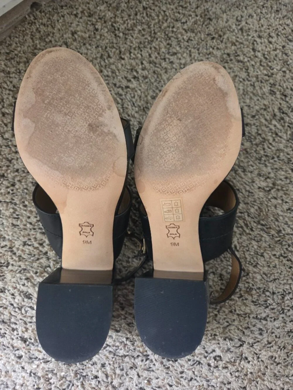Tory Burch Women's Black Everly Sandal - Size 9